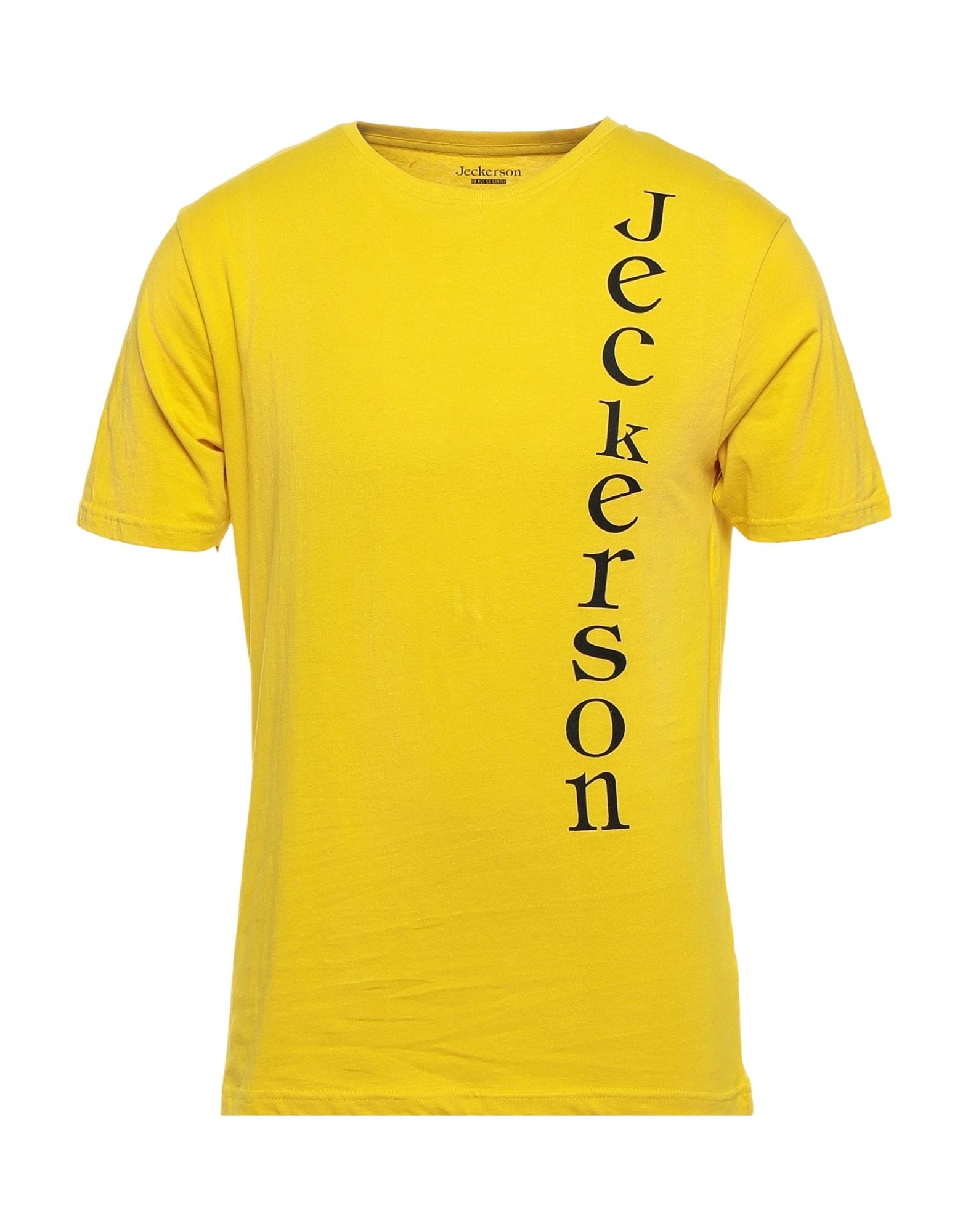 JECKERSON T-shirts Herren Gelb von JECKERSON