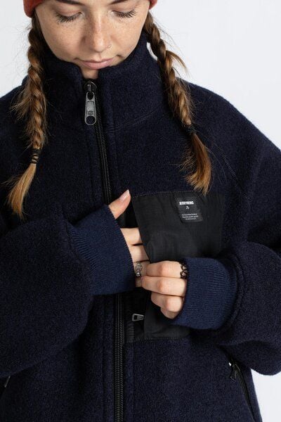 JECKYBENG The NATURAL WOOLFLEECE - Fleecejacke aus 100% Bio-Schurwolle von JECKYBENG