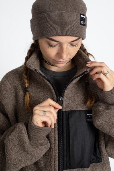 JECKYBENG The NATURAL WOOLFLEECE - Fleecejacke aus 100% Bio-Schurwolle von JECKYBENG