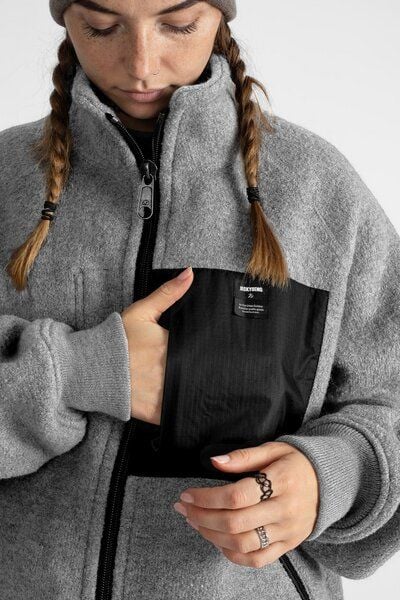 JECKYBENG The NATURAL WOOLFLEECE - Fleecejacke aus 100% Bio-Schurwolle von JECKYBENG