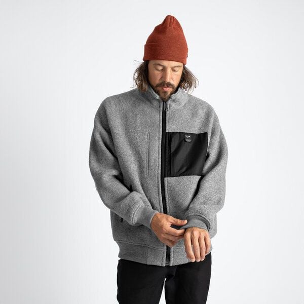 JECKYBENG The NATURAL WOOLFLEECE - Fleecejacke aus 100% Bio-Schurwolle von JECKYBENG