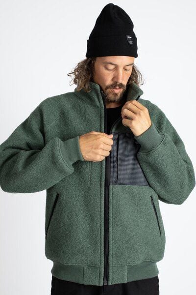 JECKYBENG The NATURAL WOOLFLEECE - Fleecejacke aus 100% Bio-Schurwolle von JECKYBENG