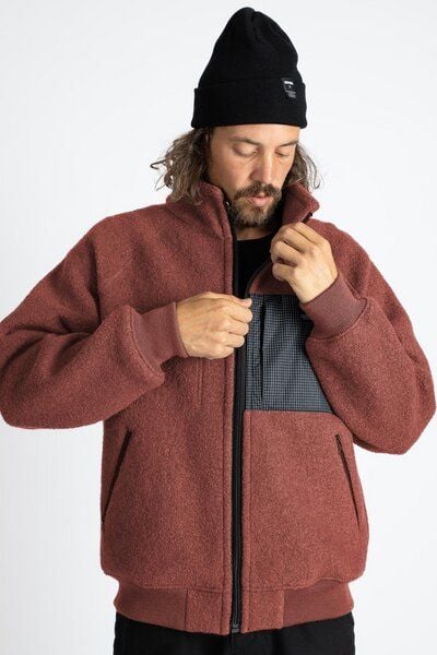 JECKYBENG The NATURAL WOOLFLEECE - Fleecejacke aus 100% Bio-Schurwolle von JECKYBENG