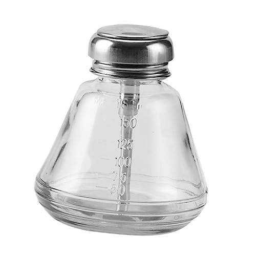 JECOMPRIS 1 Stück Spenderflasche Make Up Entferner Behälter Pumpflasche Make Up Entferner Spender Nagellackentferner Flasche Nagellackentferner Behälter Nach Unten Drückender von JECOMPRIS