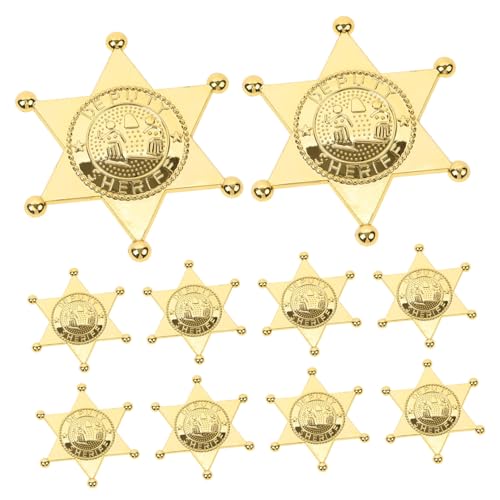 JECOMPRIS 10 Stück Teiliges Kostüm Zubehör für Rollenspiele Geburtstagsfeiern Cosplay und Karneval Langlebig und Leicht für Stundenlangen Tragekomfort von JECOMPRIS