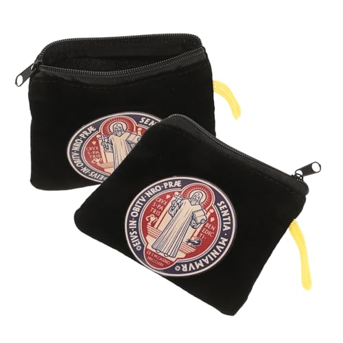 JECOMPRIS 2 Stück Tragbare Schmuckbeutel aus Robustem Kompakte Aufbewahrungstaschen für Schlüssel und Münzen Geschenkbeutel für Festival und Alltag Leicht und Vielseitig Einsetzbar von JECOMPRIS
