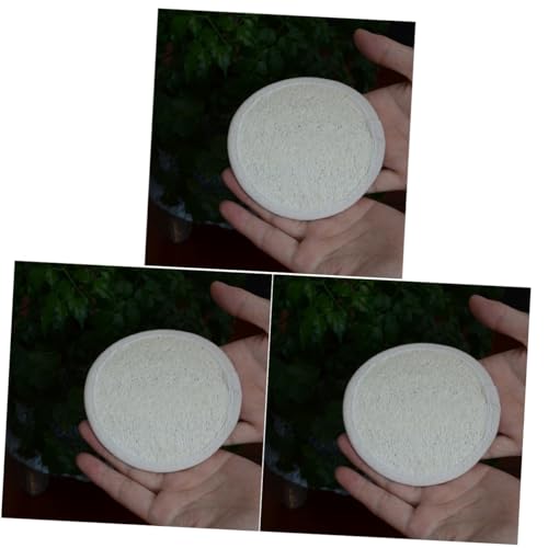 JECOMPRIS 3 Stück 1 10 Stück Körper Duschpads Waschlappen Gesichtsschwamm Schwämme Gesichtswasch-Kosmetikmatte Abschminkpads Makeup entferner Make-up-Entferner-Pad Gesichtswäsche Schrubben von JECOMPRIS