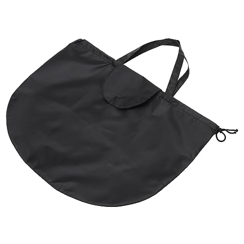 JECOMPRIS 3st Helmtasche Helmbehälter Verschleißfeste Helmhalterung Organizer Zur Aufbewahrung Von Handtaschen Einkaufstasche Rucksack Motorradträger Kleinigkeiten Tasche Black Polyester von JECOMPRIS