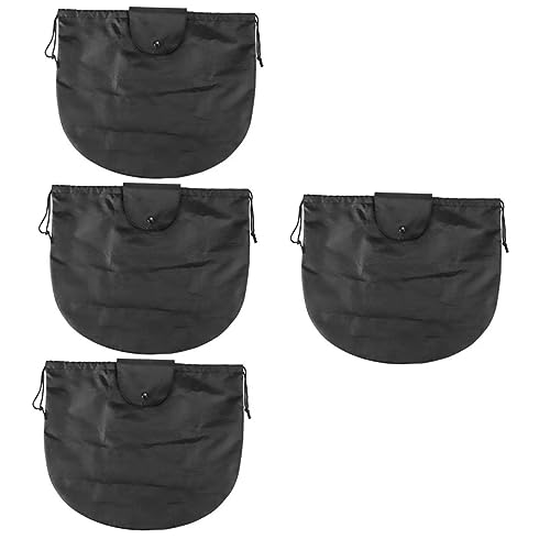 JECOMPRIS 4 Stück Helm Aufbewahrungstasche Football Helm Organizer-Taschen für die Reise helmtasche helmbeutel Seesäcke für unterwegs elektrisches Fahrrad Helmhalter Tasche mit Kordelzug Ski von JECOMPRIS