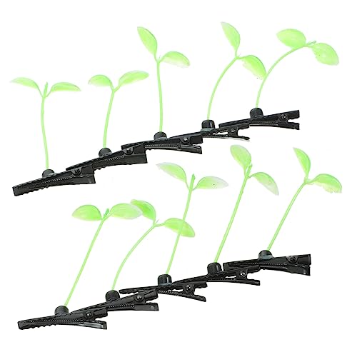 JECOMPRIS 40stücke Haarspangen Sojasprossen Clips Süße Haarspangen Kleine Kleine Haarnadeln Kawaii Haar-accessoires Für Mädchen von JECOMPRIS
