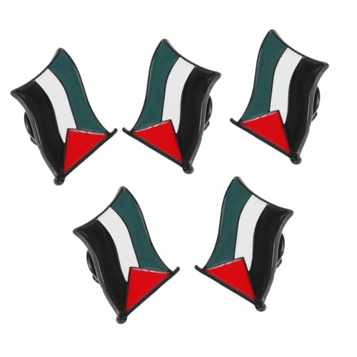 JECOMPRIS 5stücke Palästina-ornament Broschennadel Für Frauen Palästina-brosche Metallnadeln Kleidungsdekor Kleidungsnadel von JECOMPRIS