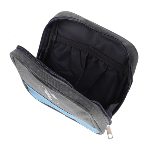 JECOMPRIS Apothekentasche Klein Tragbare Notfalltasche Leer Für Medikamente Mit Reißverschluss Geeignet Für Haushalt Outdoor Und Reisen von JECOMPRIS