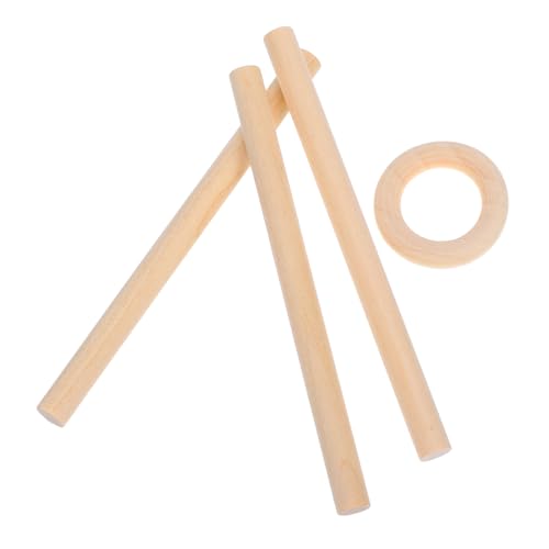 JECOMPRIS Kosmetikschwammständer Make-up-quastenständer Puderquastenhalter Holz Kosmetikschwamm-aufbewahrungsständer Make-up-eierhalter Tragbarer Organizer von JECOMPRIS