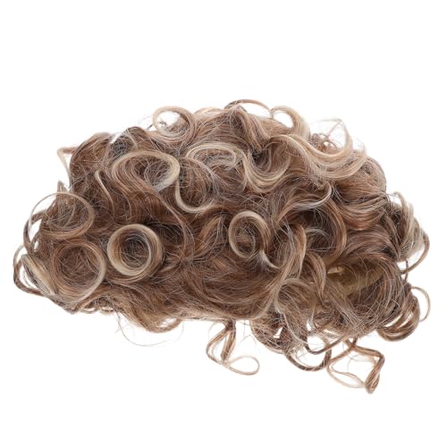 JECOMPRIS Kurze Perücke für Damen: Modisches Haaraccessoire mit kurzer Lockenperücke – Haarstyling-Zubehör für Damen – Für Rollenspiele und alltägliches Styling von JECOMPRIS