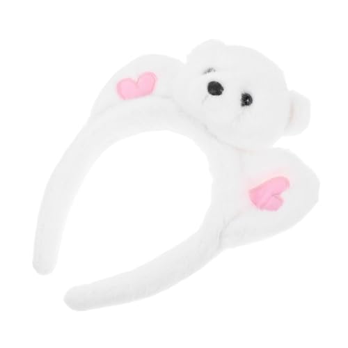 JECOMPRIS Tier Stirnband mit Design für Erwachsene Weiches Plüsch Haarband Fotorequisite für Partys und Vielseitig und Bequem von JECOMPRIS