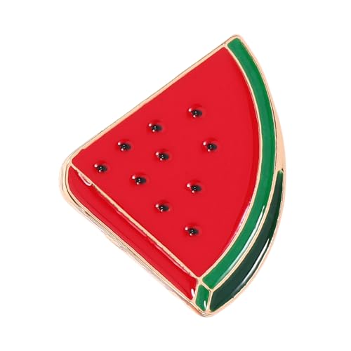 JECOMPRIS Wassermelonen Brosche aus Zinklegierung Modisches Obst Design für Pullover Schals und Kleider für Feste und Tägliche Nutzung JECOMPRIS Wassermelonen Brosche aus Zinklegierung Modisches Obst Design für Pullover Schals und Kleider für Feste und Tägliche Nutzung von JECOMPRIS
