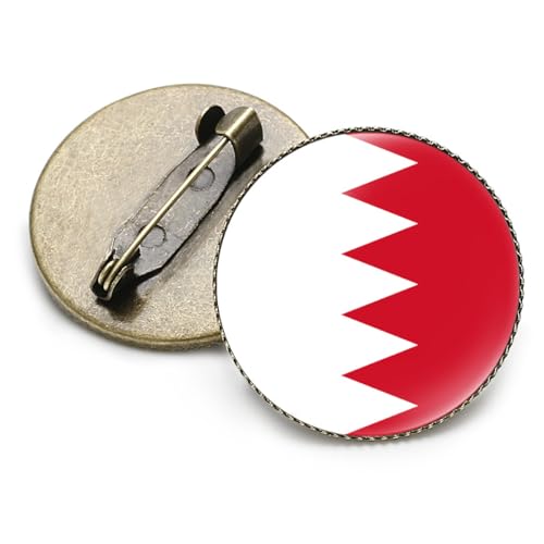 Bahrain-Flaggen-Broschen – Klassische Flaggen-Zeitstein-Flaggen-Broschen, Schmuck, Emaille-Anstecknadel, Atemberaubende Mikro-Brosche Für Damen Und Herren, Abzeichen-Zubehör, Wie Abgebildet, 25 von JEDTAKCT