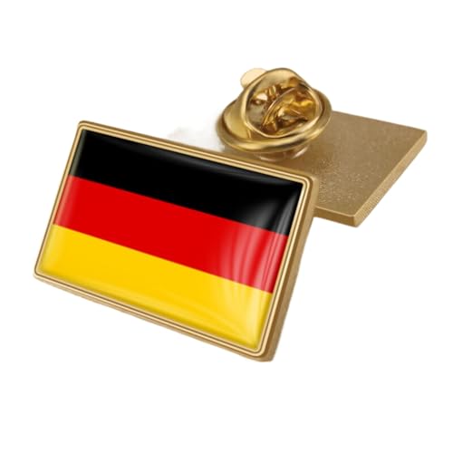 Deutschland-Flaggen-Brosche – Flaggen-Anstecknadel, Nationales Emblem, Brosche, Patriotisches Abzeichen, Anstecknadel Für Kleidung, Taschen, Hemd, Rucksack, Kunsthandwerk, Für Männer Und Frauen, von JEDTAKCT