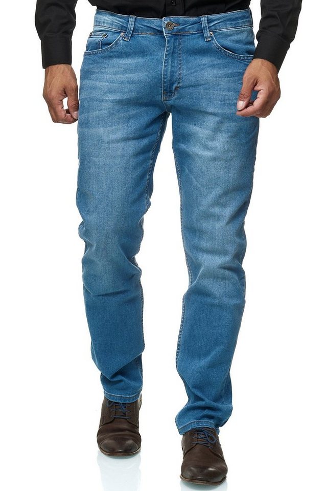 JEEL Regular-fit-Jeans 305 Straight Cut Herren Jeans 5-Pocket Design von JEEL