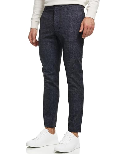 JEFF Herren Dyer Stoffhose mit 4 Taschen | Stretch Hose Herrenhose für Männer Structure, L von JEFF