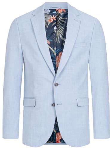 JEFF Herren JFLyle Sakko mit Stretch | Klassische Anzugjacke Herrenjackett Sky Way, 48 von JEFF