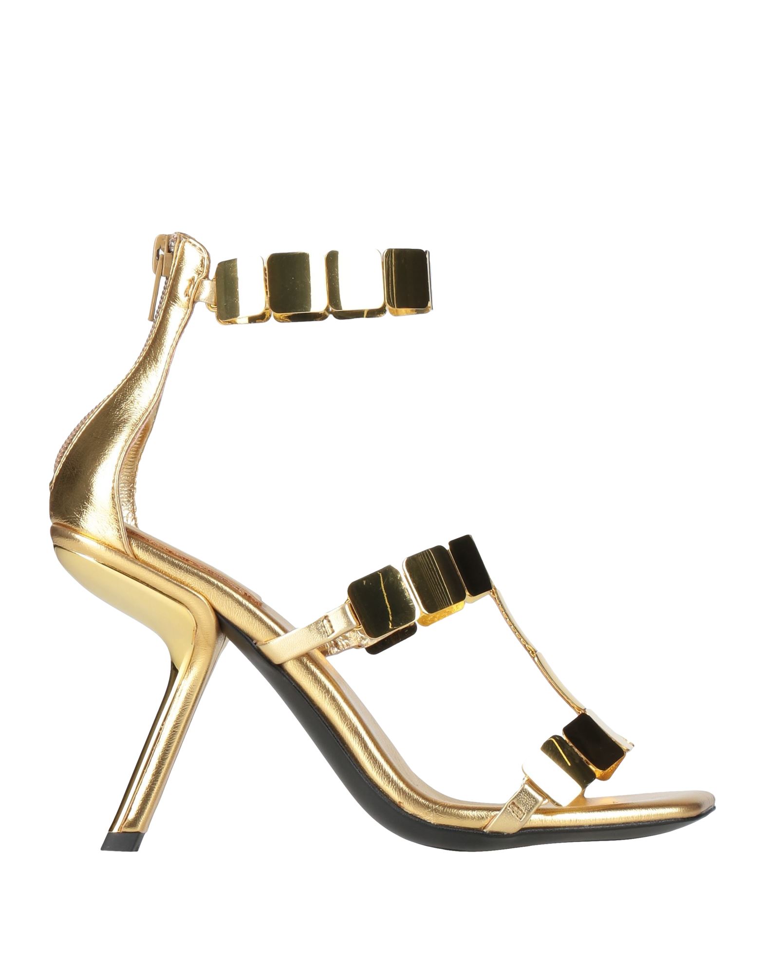 JEFFREY CAMPBELL Sandale Damen Gold von JEFFREY CAMPBELL