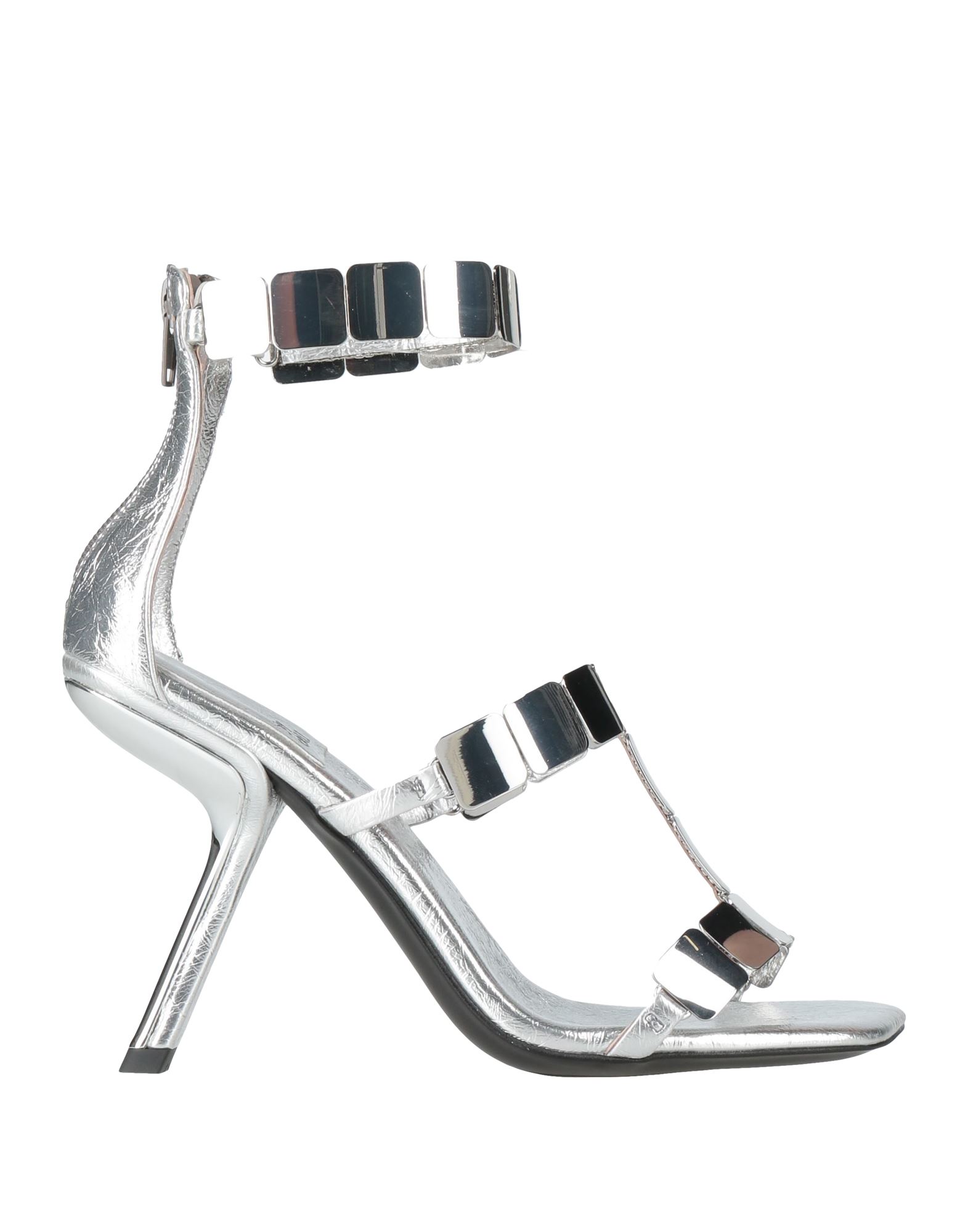 JEFFREY CAMPBELL Sandale Damen Silber von JEFFREY CAMPBELL