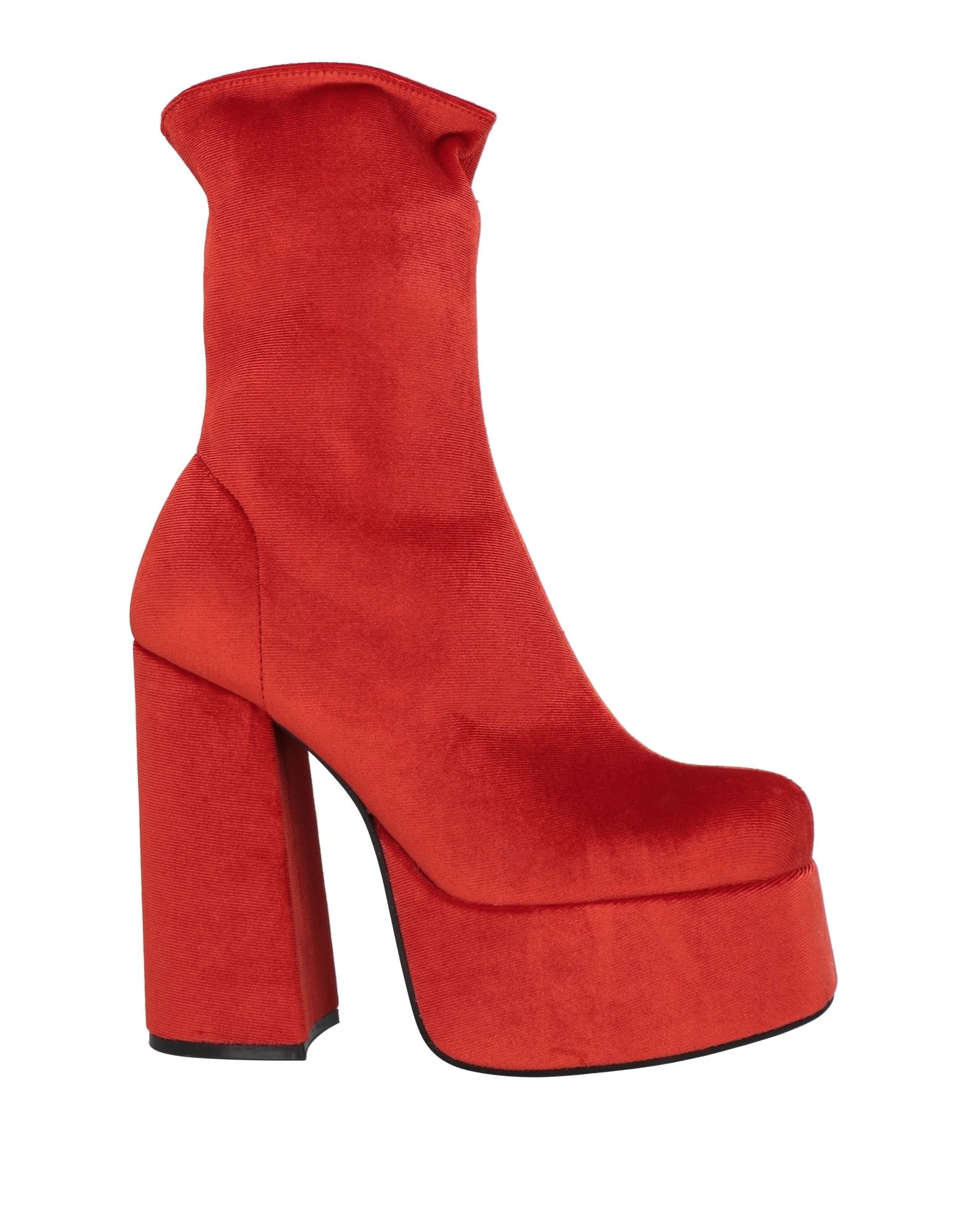 JEFFREY CAMPBELL Stiefelette Damen Tomatenrot von JEFFREY CAMPBELL