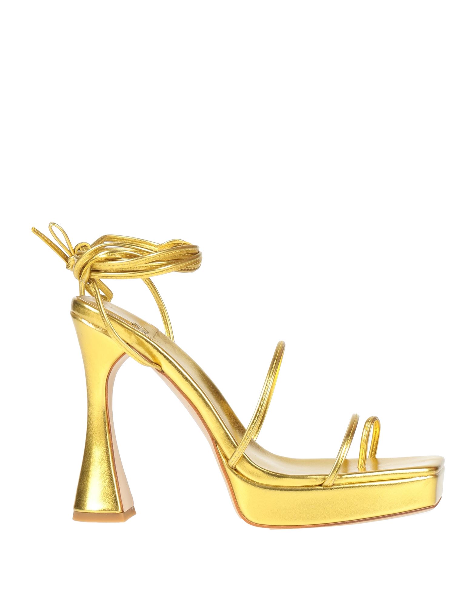 JEFFREY CAMPBELL Zehentrenner Damen Gold von JEFFREY CAMPBELL