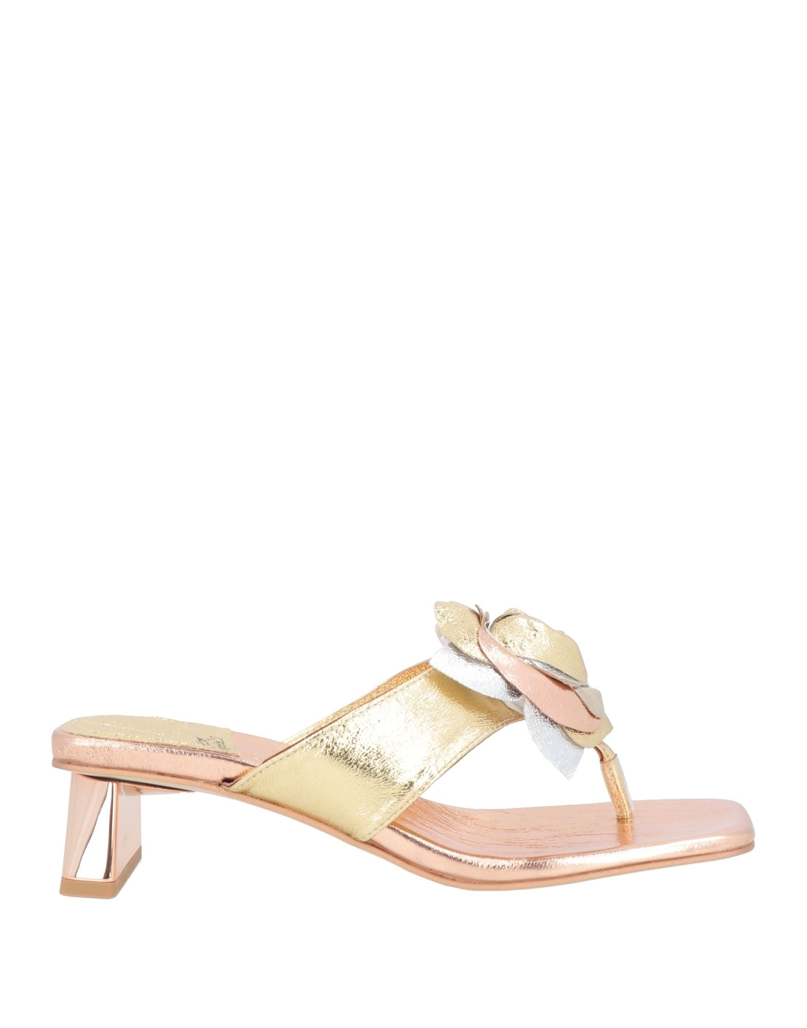 JEFFREY CAMPBELL Zehentrenner Damen Gold von JEFFREY CAMPBELL