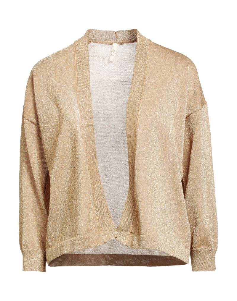 JEI'S by LETIZIA DENARO Strickjacke Damen Hellbraun von JEI'S by LETIZIA DENARO