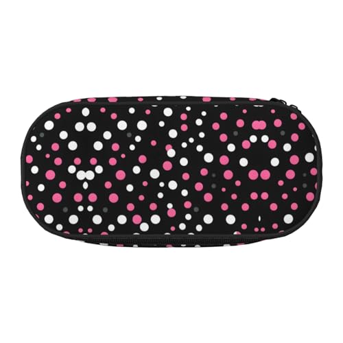 JEJEA Federmäppchen mit großem Fassungsvermögen, große Aufbewahrung, große Kapazität, Tasche, Tasche, Organizer, Schwarz, Schwarz , Einheitsgröße, Taschen-Organizer von JEJEA