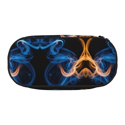 JEJEA Federmäppchen mit großem Fassungsvermögen, große Aufbewahrung, hohe Kapazität, Beutel, Organizer, Blau, Schwarz , Einheitsgröße, Taschen-Organizer von JEJEA