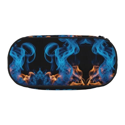 JEJEA Federmäppchen mit großem Fassungsvermögen, große Aufbewahrung, hohe Kapazität, Beutel, Organizer, Blau, Schwarz , Einheitsgröße, Taschen-Organizer von JEJEA