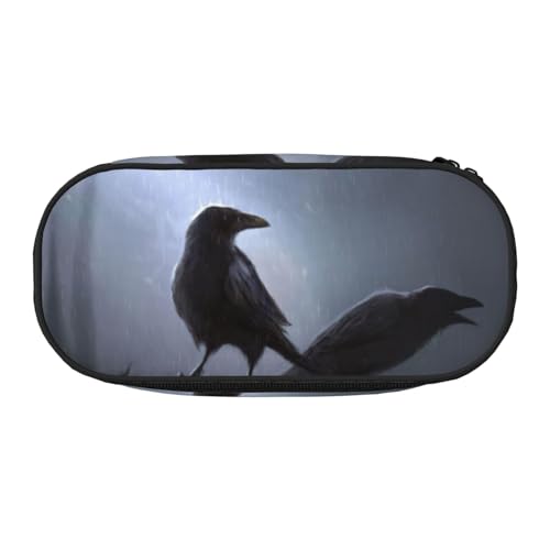 JEJEA Federmäppchen mit großem Fassungsvermögen und großem Fassungsvermögen, große Kapazität, Tasche mit großem Fassungsvermögen, Schwarz , Einheitsgröße, Taschen-Organizer von JEJEA