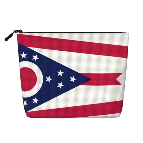 Ohio Make-up-Tasche, Reise-Kulturbeutel, Reise-Make-up-Tasche, tragbarer Make-up-Organizer für Damen, Schwarz , Einheitsgröße Ohio Make-up-Tasche, Reise-Kulturbeutel, Reise-Make-up-Tasche, tragbarer Make-up-Organizer für Damen, Schwarz , Einheitsgröße von JEJEA