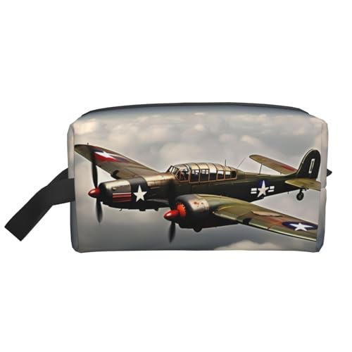 Weltkrieg Flugzeug Flugzeug 2 Standardmaßstab 2_00x Druck Reise Kulturbeutel Geräumige Kapazität Kosmetiktasche für Frauen Kulturbeutel für Männer, weiß, Einheitsgröße Weltkrieg Flugzeug Flugzeug 2 Standardmaßstab 2_00x Druck Reise Kulturbeutel Geräumige Kapazität Kosmetiktasche für Frauen Kulturbeutel für Männer, weiß, Einheitsgröße von JEJEA