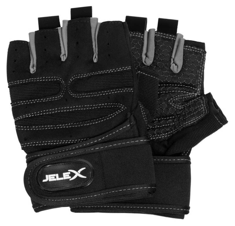 JELEX Trainingshandschuhe Fit gepolsterte Trainingshandschuhe leicht gepolsterte Handflächen von JELEX