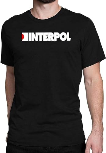 Good Come from Men's Interpol Band Logo Short Sleeve White Yellow Black Red Mens Women T T-Shirts Hemden 100% Cotton68484(X-Large) von JELU