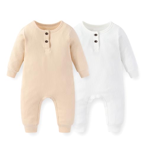 JELYLOVE Unisex Langarm Baby Jungen Mädchen Spieler 0-24 Monate Baumwolle Neugeborene Bekleidung von JELYLOVE