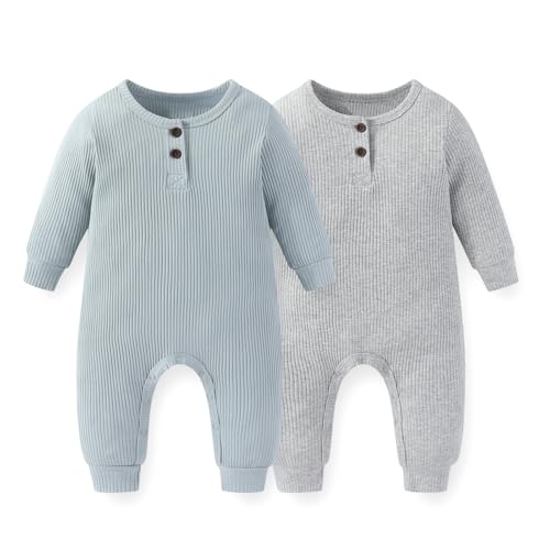 JELYLOVE Unisex Langarm Baby Jungen Mädchen Spieler 0-24 Monate Baumwolle Neugeborene Bekleidung von JELYLOVE