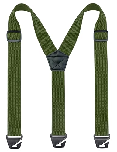 JEMYGINS Herren Arbeitshosenträger Outdoor Hosenträger Y-Typ längenverstellbar Armeegrün JEMYGINS Herren Arbeitshosenträger Outdoor Hosenträger Y-Typ längenverstellbar Armeegrün von JEMYGINS