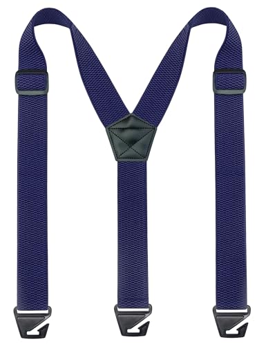 JEMYGINS Herren Arbeitshosenträger Outdoor Hosenträger Y-Typ längenverstellbar Marine von JEMYGINS