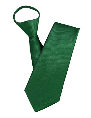 JEMYGINS Herren-Krawatte mit Reißverschluss – ein eleganter Look in wenigen Sekunden, grün von JEMYGINS