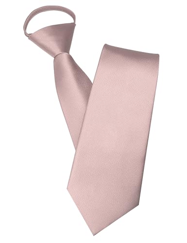 JEMYGINS Herren Reißverschlusskrawatte Geld Roségold Krawatte - Eleganter Look in Sekundenschnelle JEMYGINS Herren Reißverschlusskrawatte Geld Roségold Krawatte - Eleganter Look in Sekundenschnelle von JEMYGINS