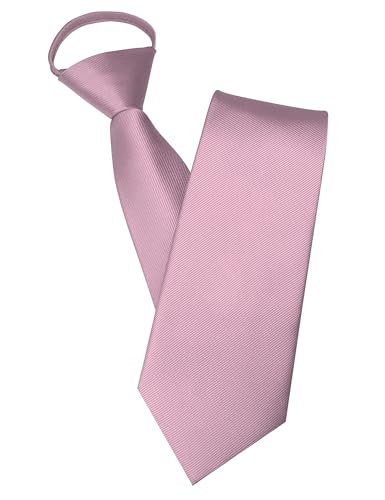 JEMYGINS Herren Reißverschlusskrawatte dunkles Roségold Krawatte - Eleganter Look in Sekundenschnelle JEMYGINS Herren Reißverschlusskrawatte dunkles Roségold Krawatte - Eleganter Look in Sekundenschnelle von JEMYGINS