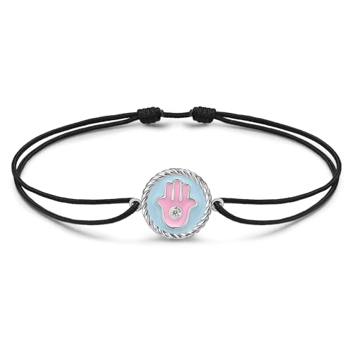 JENDEAR SHINE Fußkettchen für Damen 925er Sterlingsilber Hand von Fatima Fußkettchen, Verstellbare Handgemachte Seilkette, Sommer Strand Knöchelschmuck von JENDEAR SHINE