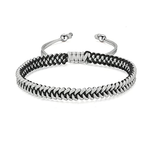 JENDEAR SHINE Geflochtenes Seil Armband Damen Herren, Mädchen Jungen Geburtstag Freundschaft Paar Geschenke Handgemachter Schmuck von JENDEAR SHINE