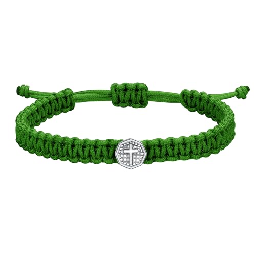 JENDEAR SHINE Kreuz Armband Herren, Verstellbar Handgeflochtenes Seil Armband, Cooles Kreuz Symbol Armband für Herren JENDEAR SHINE Kreuz Armband Herren, Verstellbar Handgeflochtenes Seil Armband, Cooles Kreuz Symbol Armband für Herren von JENDEAR SHINE