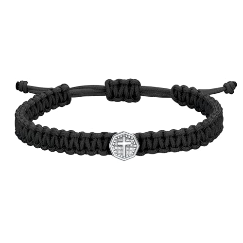 JENDEAR SHINE Kreuz Armband Herren, Verstellbar Handgeflochtenes Seil Armband, Cooles Kreuz Symbol Armband für Herren JENDEAR SHINE Kreuz Armband Herren, Verstellbar Handgeflochtenes Seil Armband, Cooles Kreuz Symbol Armband für Herren von JENDEAR SHINE